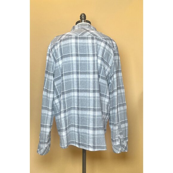 Gray plaid flannel - Picture 2 of 6